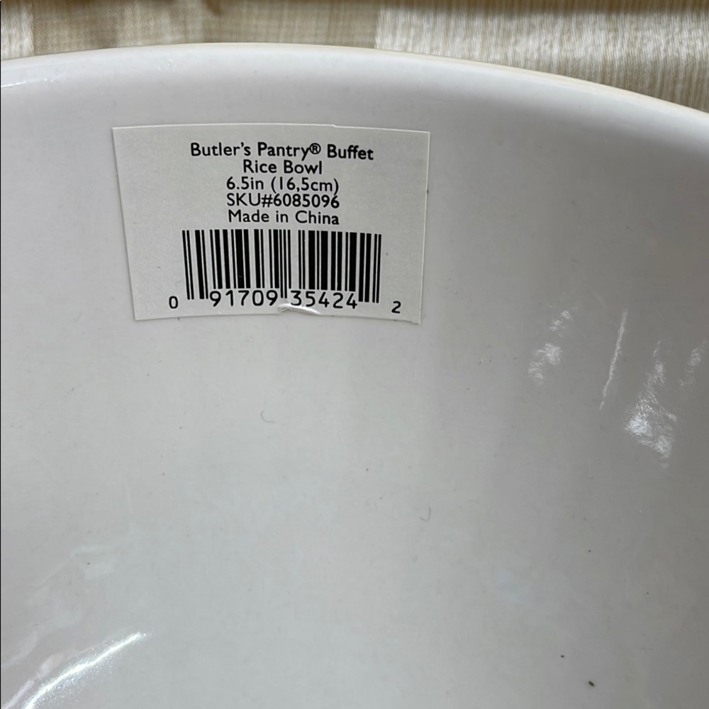 Lenox White Mixing Bowl with Whisk and Towel Set - Picture 2 of 6